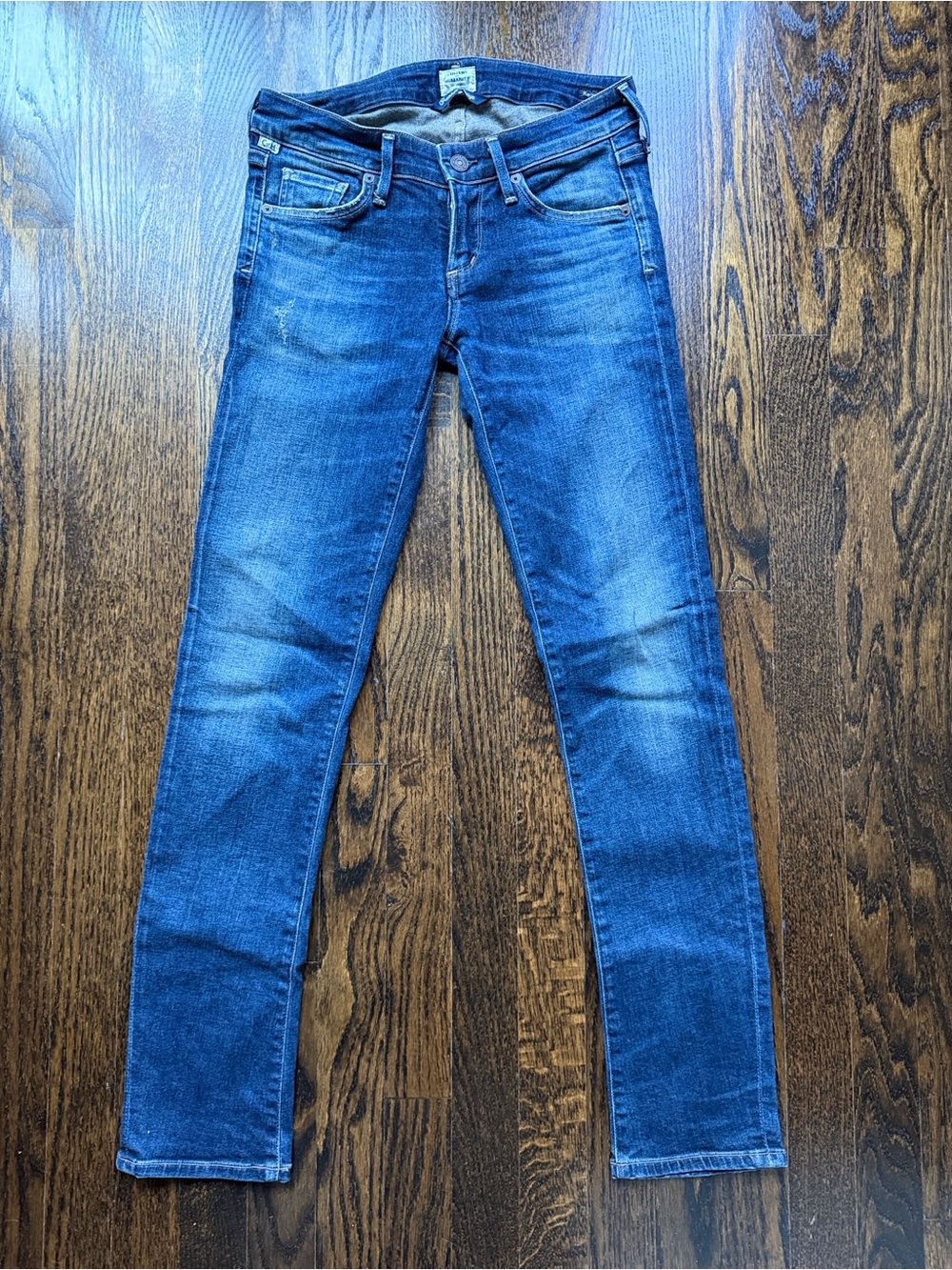 Citizens Of Humanity The Racer Low Rise Skinny Jeans